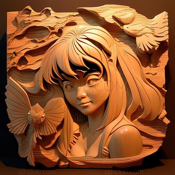 3D model Urusei Yatsura Rumiko Takahashi (STL)